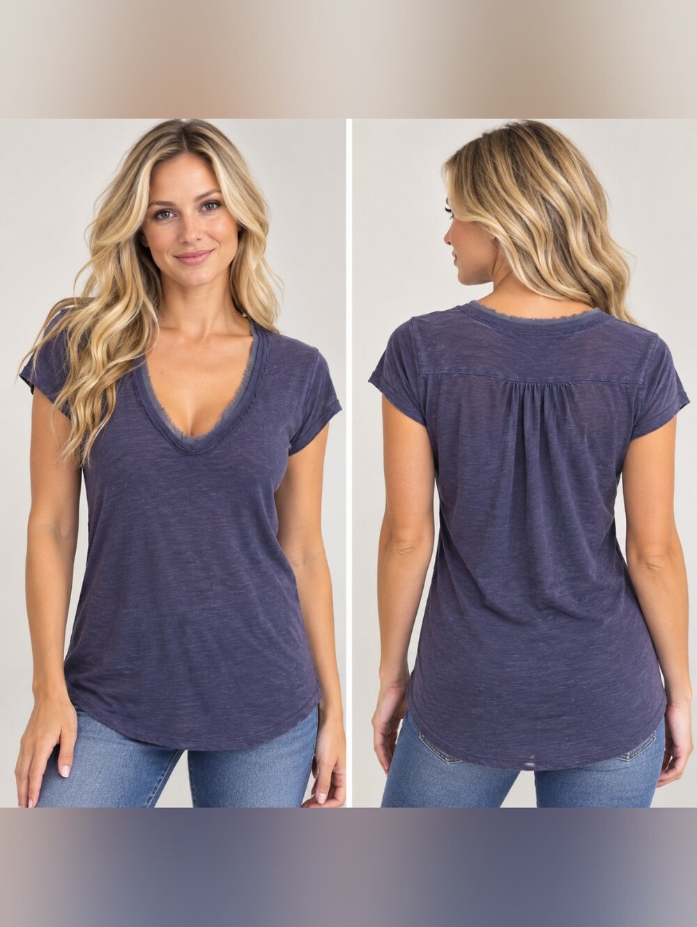 ANN TAYLOR LOFT | ✨🪻Plum Purple 💜 Lightweight Blouse | EUC ✨ size M